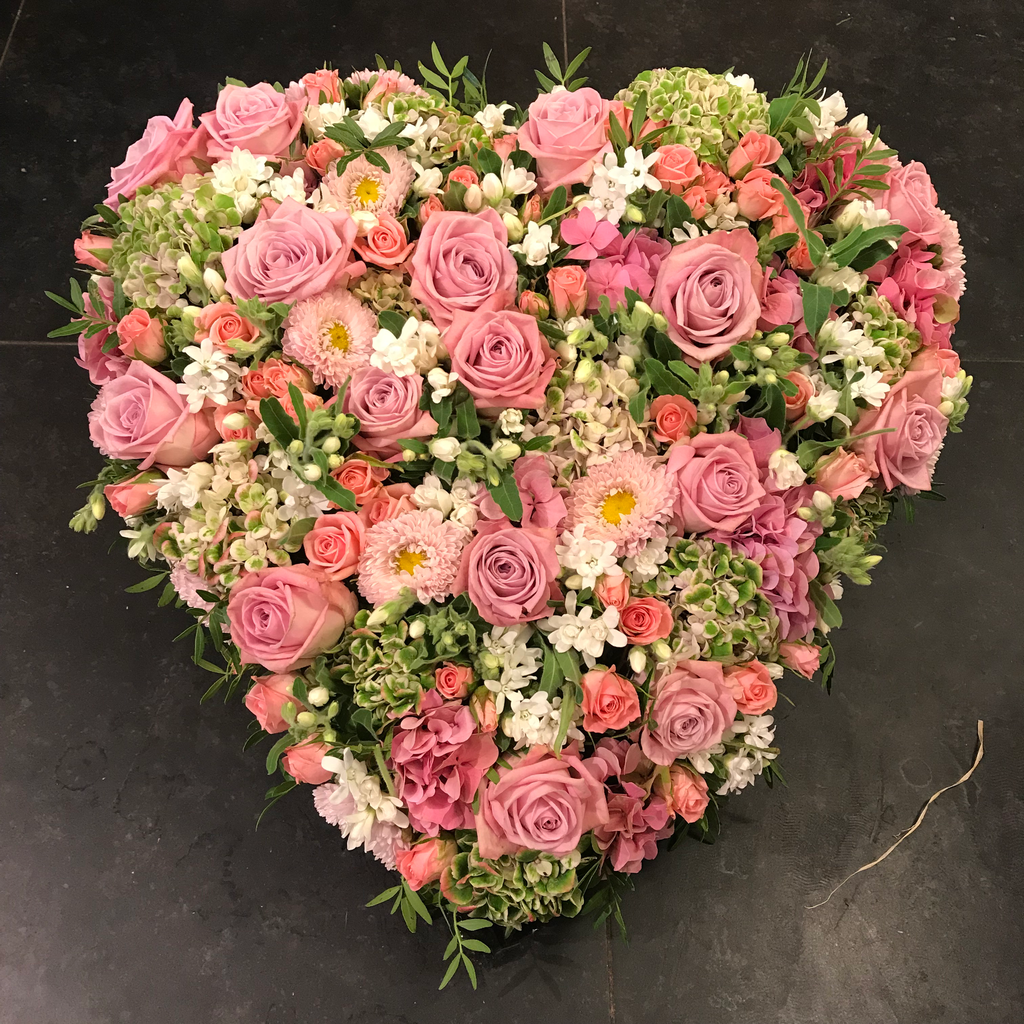 Coeur rose (S)