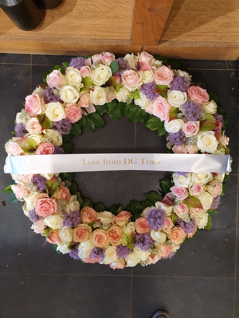 Couronne pastel doux  (S)