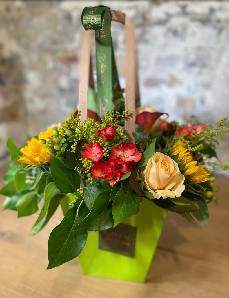 Bouquet sac coloré (S)